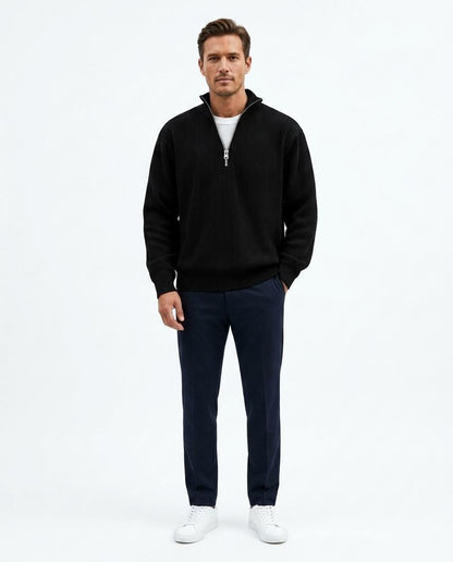 Nord Wear - Kelot | Rib-Knit Quarter-Zip Sweater Men