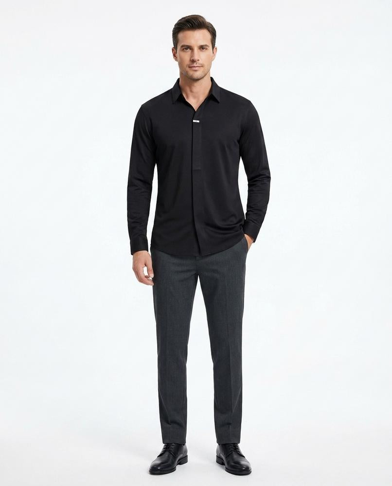 Nord Wear - Megek | Long-Sleeved Slim-Fit Shirt Men