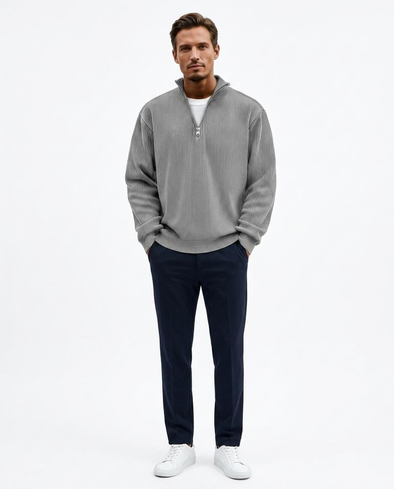 Nord Wear - Kelot | Rib-Knit Quarter-Zip Sweater Men