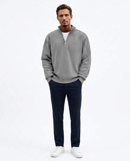 Nord Wear - Kelot | Rib-Knit Quarter-Zip Sweater Men