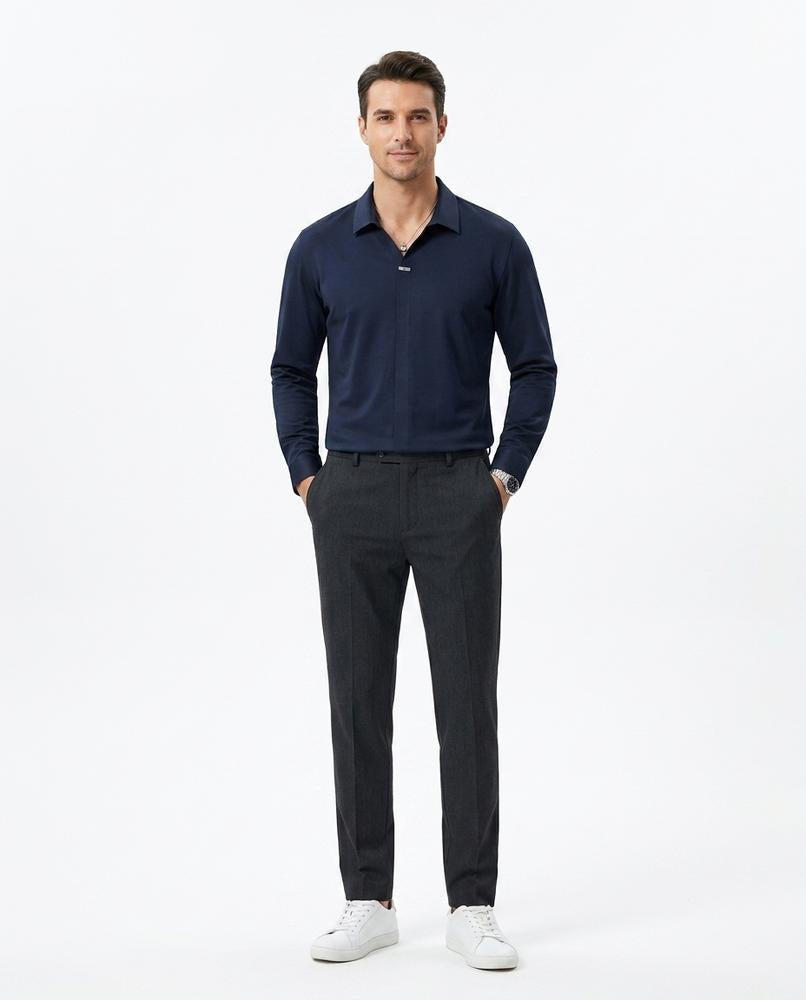 Nord Wear - Megek | Long-Sleeved Slim-Fit Shirt Men