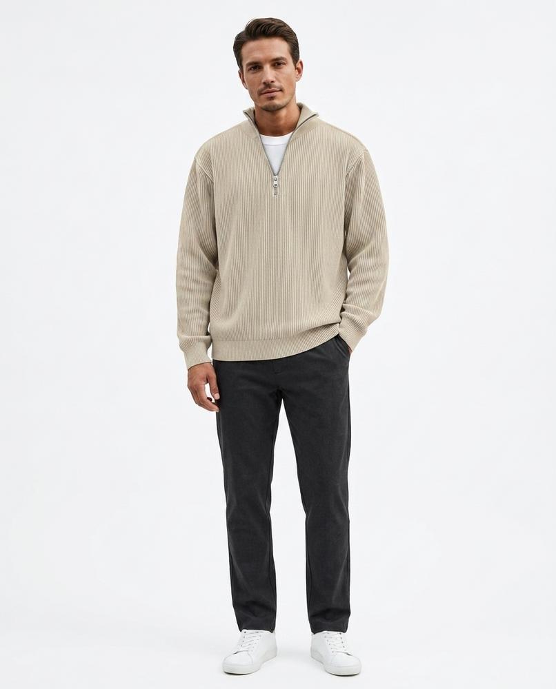 Nord Wear - Kelot | Rib-Knit Quarter-Zip Sweater Men