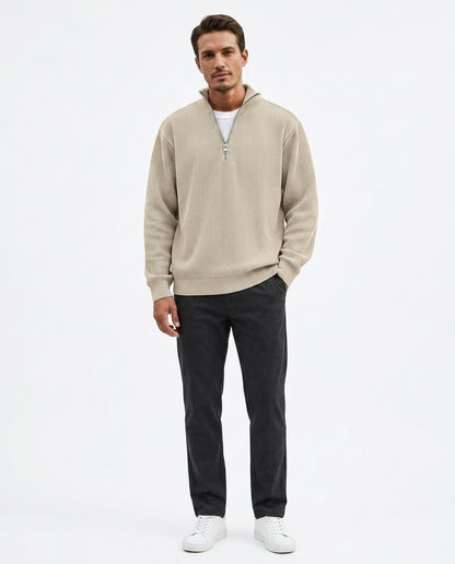 Nord Wear - Kelot | Rib-Knit Quarter-Zip Sweater Men