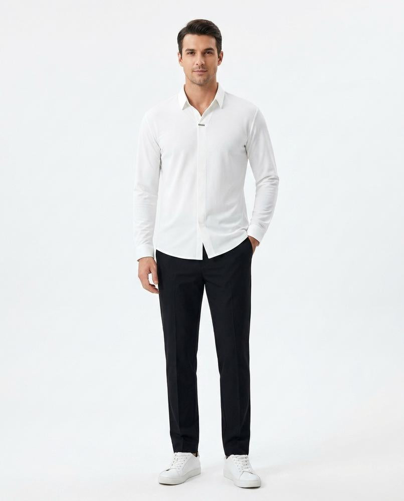 Nord Wear - Megek | Long-Sleeved Slim-Fit Shirt Men
