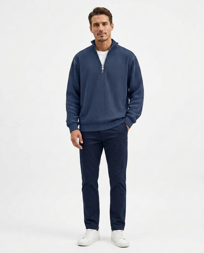 Nord Wear - Kelot | Rib-Knit Quarter-Zip Sweater Men