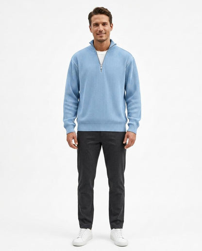Nord Wear - Kelot | Rib-Knit Quarter-Zip Sweater Men