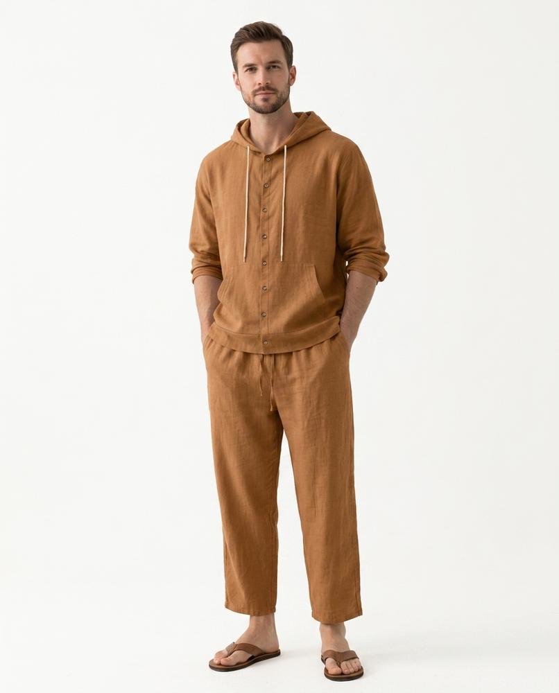 Nord Wear - Risad | Linen Hooded Suit Men