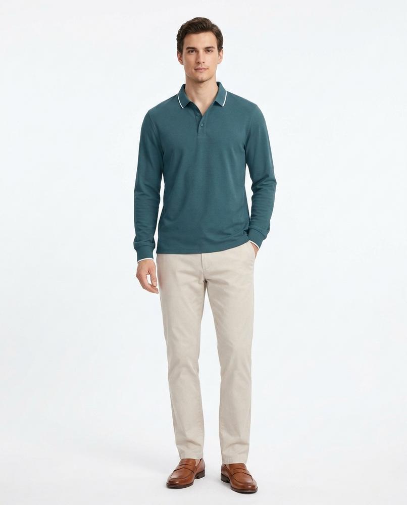 Nord Wear - Kopal | Long-Sleeved Tipped-Collar Shirt Men