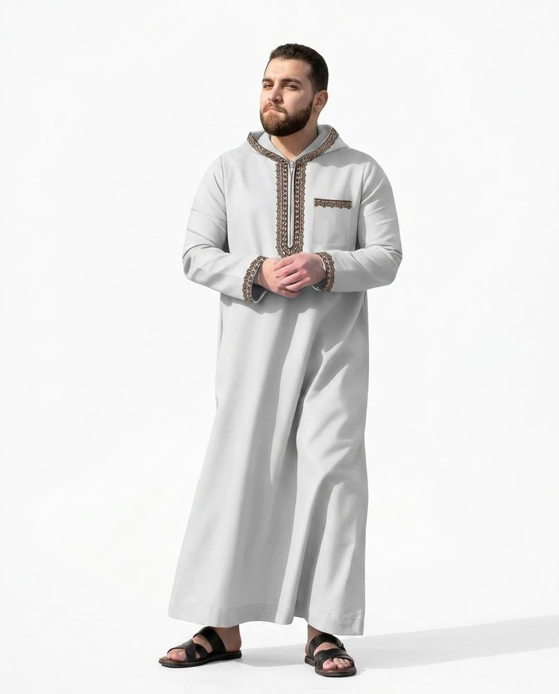 Nord Wear - Yahul | Hooded Embroidered Tunic Men
