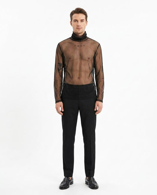 Nord Wear - Magik | Sheer Turtleneck Top Men