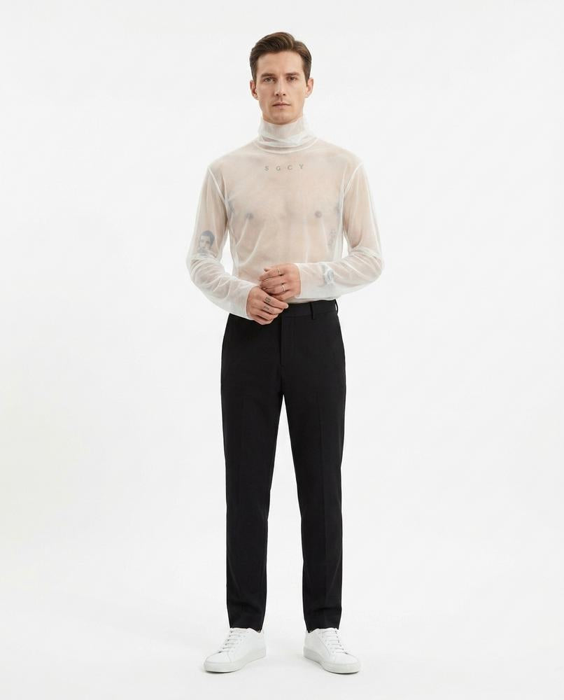 Nord Wear - Magik | Sheer Turtleneck Top Men