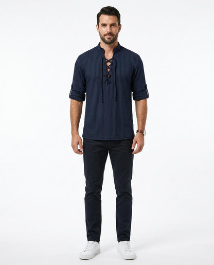 Nord Wear - Tekod | Lace-Up Ribbed Shirt Men