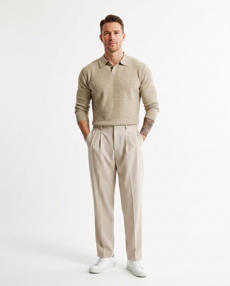 Nord Wear - Rakus | Knitted Polo Collar Sweater Men