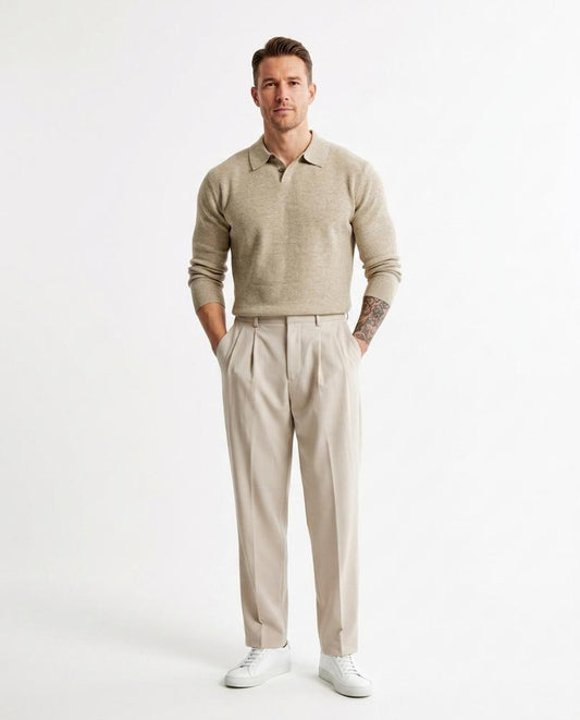 Nord Wear - Rakus | Knitted Polo Collar Sweater Men