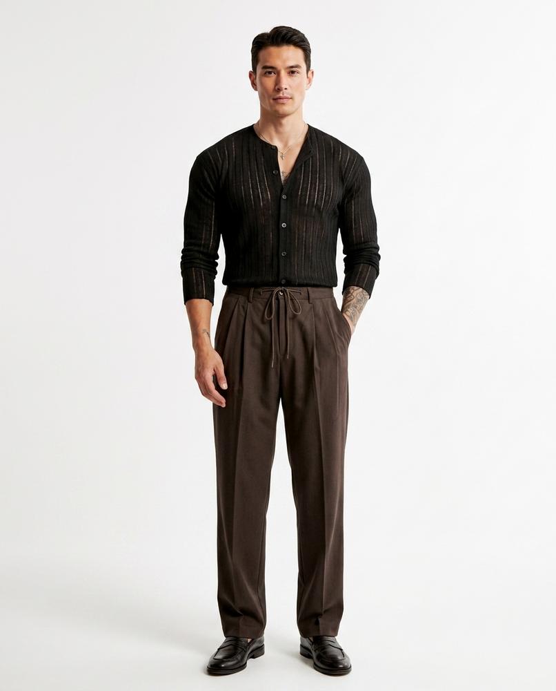 Nord Wear - Sudan | Structured Semi-Sheer Cardigan Men