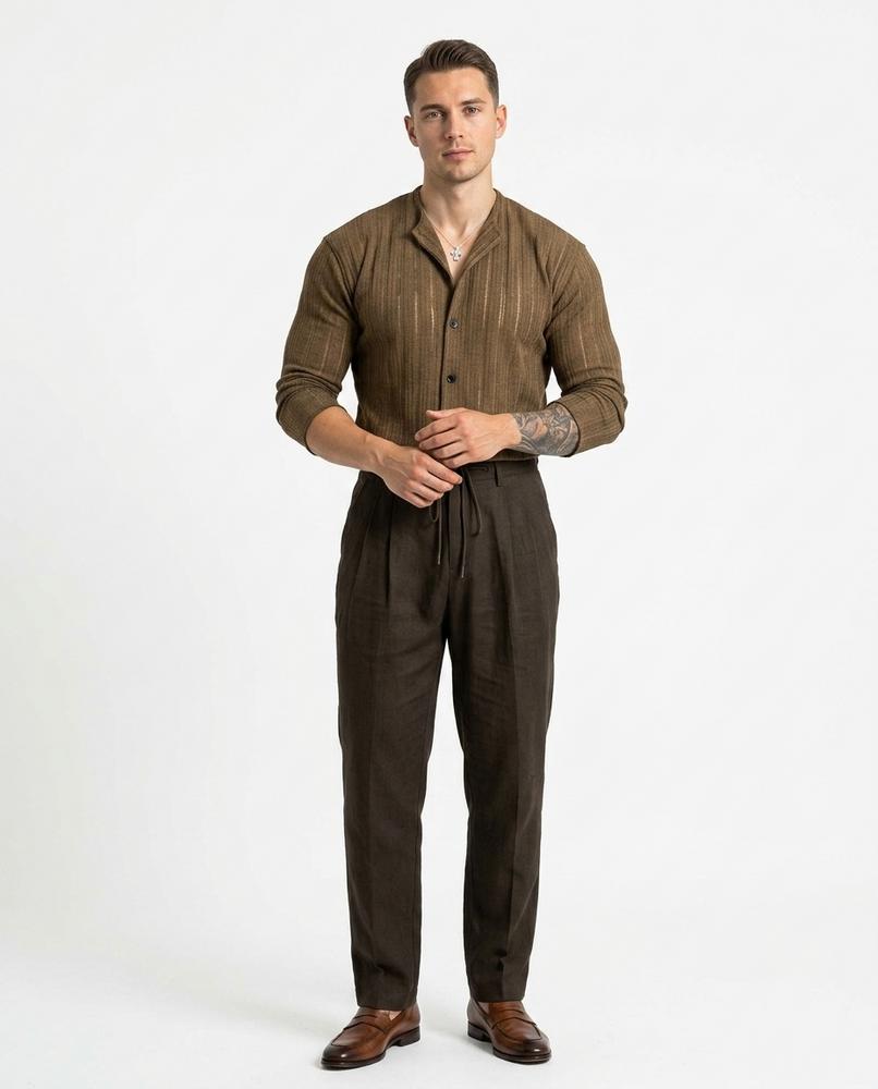 Nord Wear - Sudan | Structured Semi-Sheer Cardigan Men