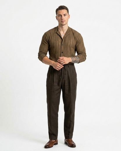 Nord Wear - Sudan | Structured Semi-Sheer Cardigan Men