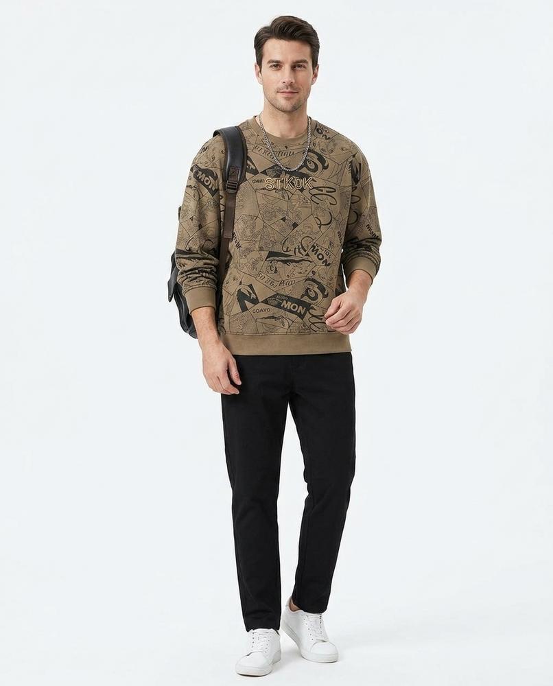 Nord Wear - Cotul | Printed Crewneck Sweatshirt Men