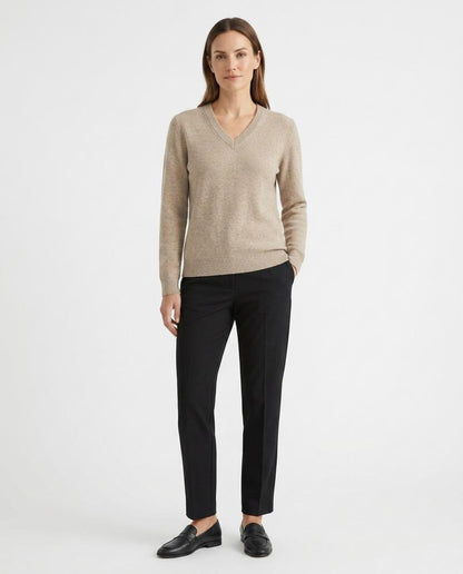 Nord Wear - Vinus | V-Neck Fine-Knit Sweater Women