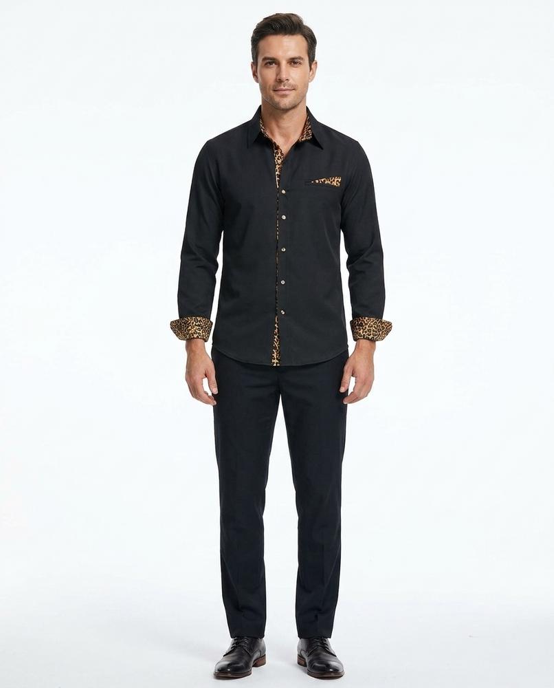 Nord Wear - Midol | Long-Sleeved Contrast-Trimmed Shirt Men