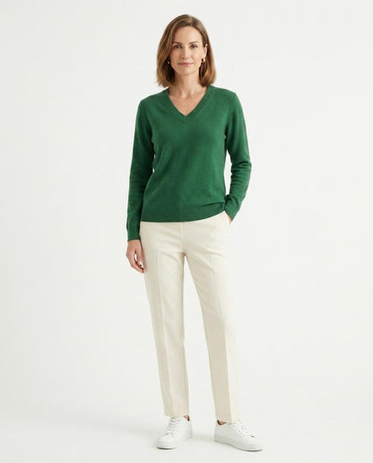 Nord Wear - Vinus | V-Neck Fine-Knit Sweater Women