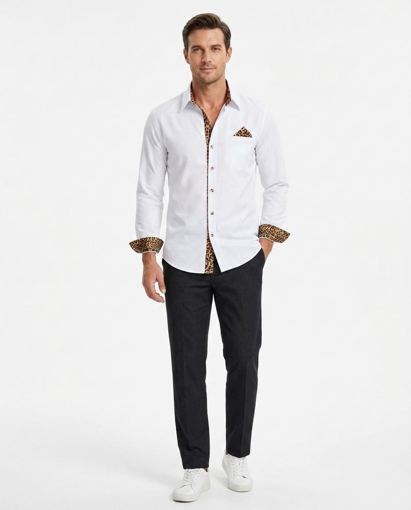 Nord Wear - Midol | Long-Sleeved Contrast-Trimmed Shirt Men