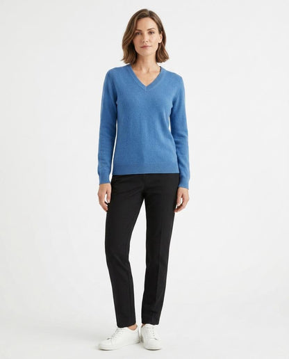 Nord Wear - Vinus | V-Neck Fine-Knit Sweater Women