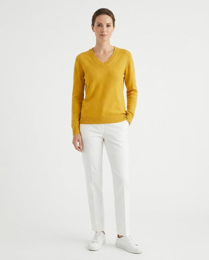 Nord Wear - Vinus | V-Neck Fine-Knit Sweater Women