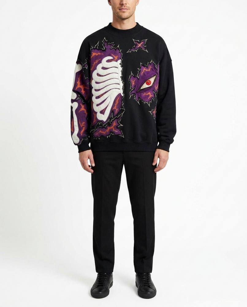 Nord Wear - Nuziv | Embroidered Appliquéd Sweatshirt Unisex