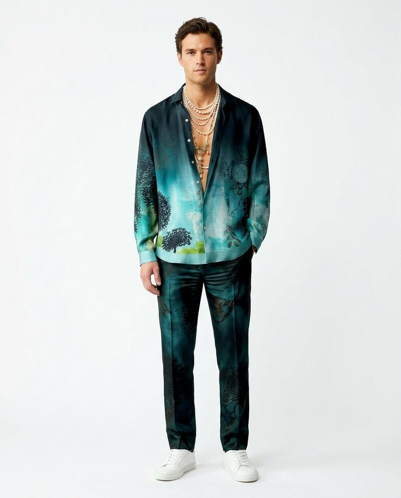 Nord Wear - Sapes | Printed Long-Sleeved Shirt Men