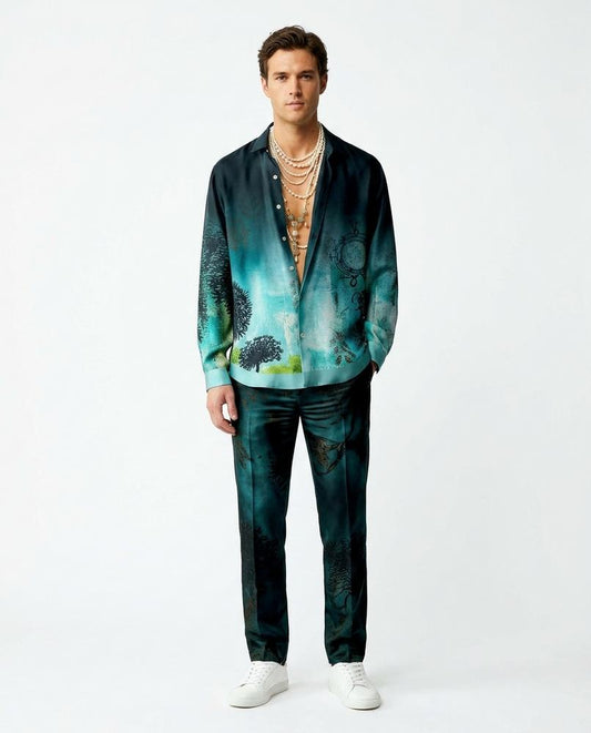 Nord Wear - Sapes | Printed Long-Sleeved Shirt Men