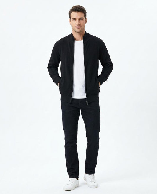 Nord Wear - Cuper | Zip-Up Slim-Fit Knit Cardigan Men
