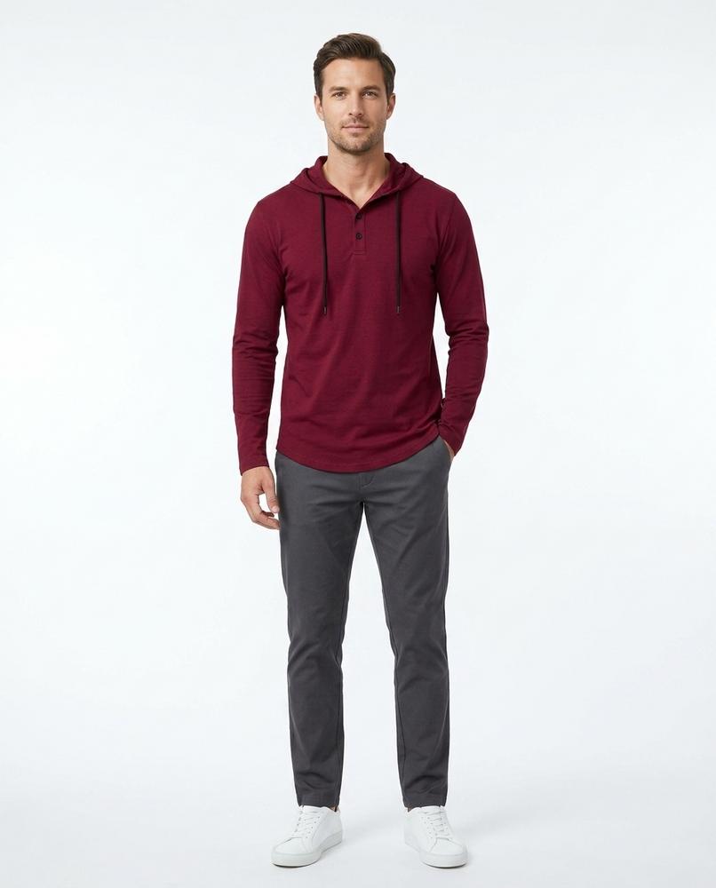 Nord Wear - Telin | Long-Sleeved Buttoned Hoodie Men