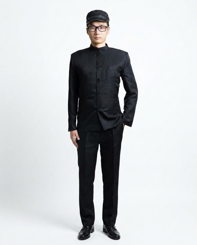 Nord Wear - Lazed | Stand-Collar Single-Breasted Suit Men