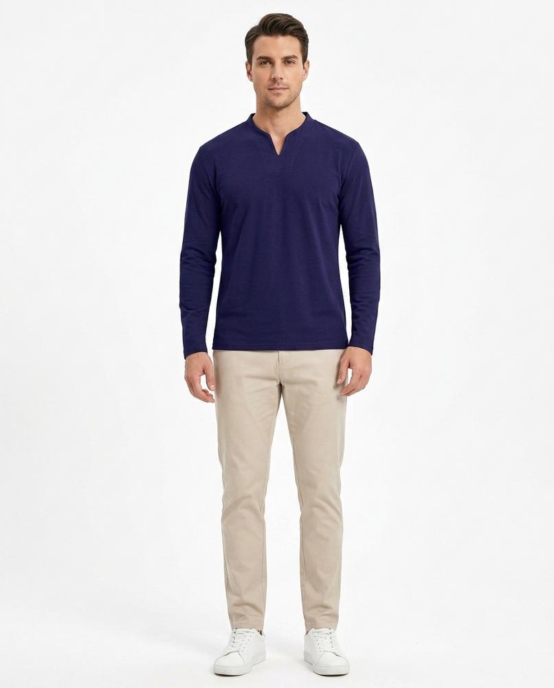 Nord Wear - Auzun | Long-Sleeved V-Notch T-Shirt Men