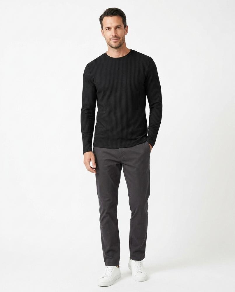 Nord Wear - Aazud | Ribbed Crewneck Sweater Men