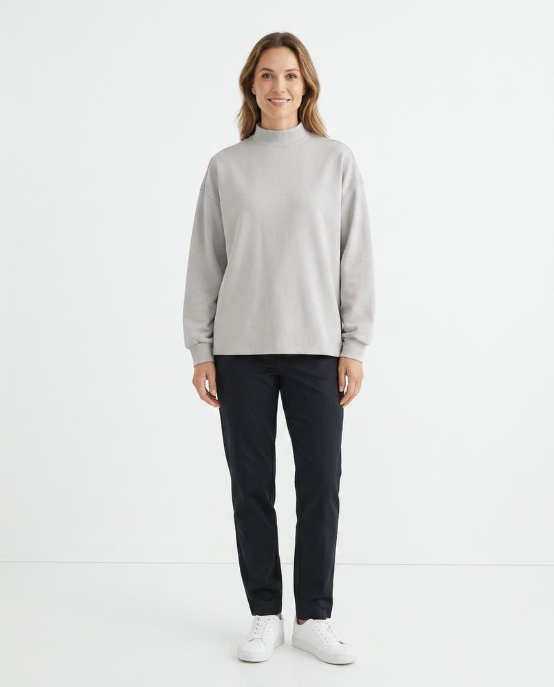 Nord Wear - Aotal | Mock Neck Relaxed Fit Sweatshirt Women
