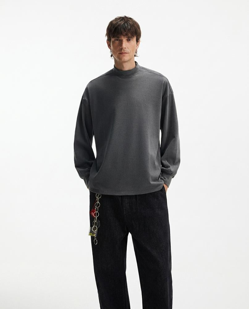 Nord Wear - Aotal | Mock Neck Relaxed Fit Sweatshirt Women