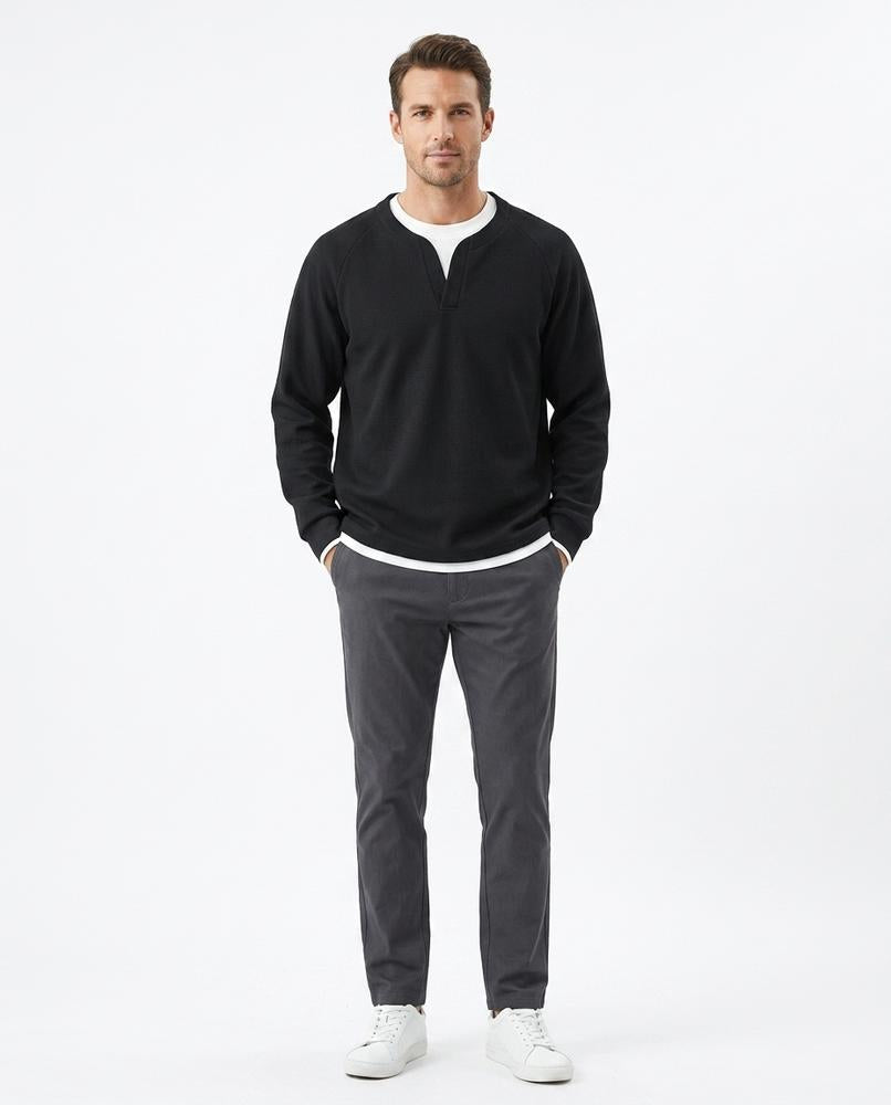 Nord Wear - Aabom | V-Notch Raglan Sleeve Sweatshirt Men