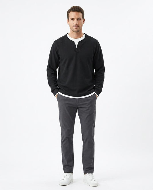 Nord Wear - Aabom | V-Notch Raglan Sleeve Sweatshirt Men