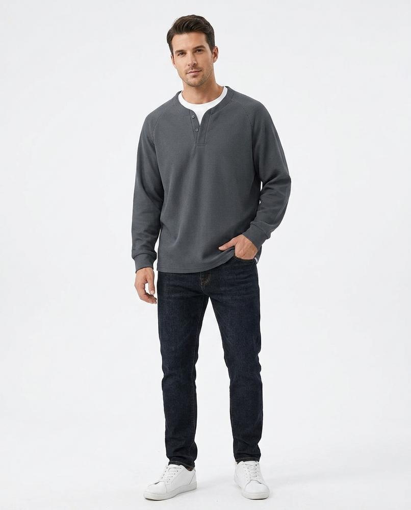 Nord Wear - Aabom | V-Notch Raglan Sleeve Sweatshirt Men