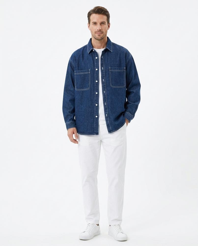 Nord Wear - Lelus | Denim Button-Up Shirt Men