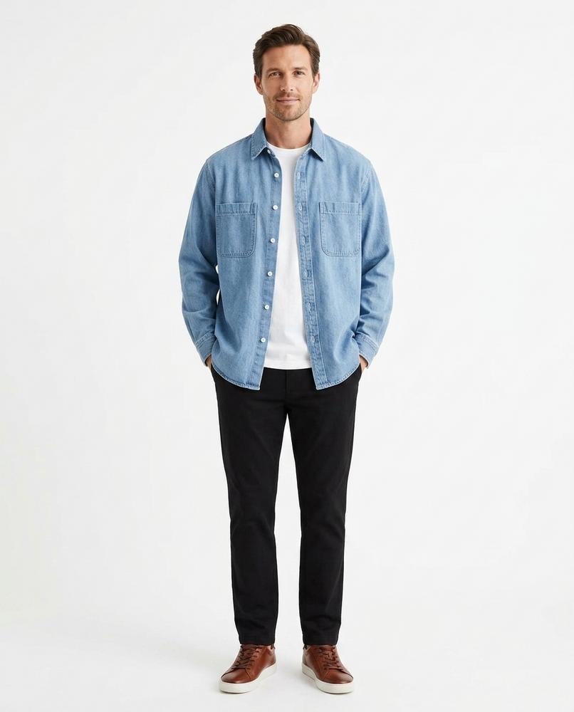 Nord Wear - Lelus | Denim Button-Up Shirt Men