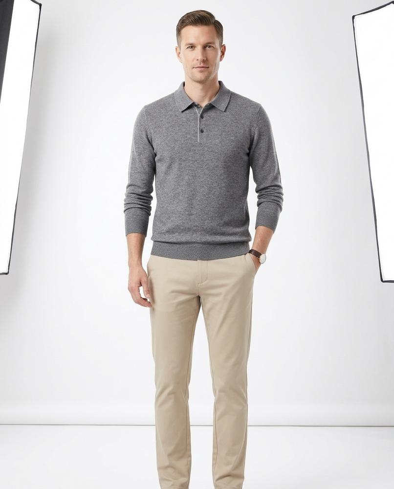 Nord Wear - Mosek | Collared Knit Sweater Men