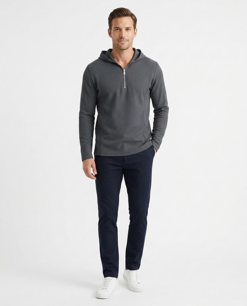 Nord Wear - Yuzom | Half-Zip Textured Hoodie Men