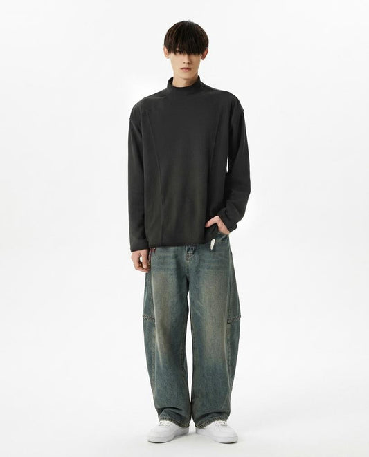 Nord Wear - Tatek | Mock Neck Structured Sweater Men