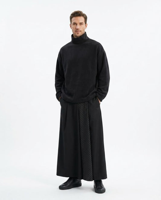Nord Wear - Kipus | Fleece Oversized Turtleneck Sweater Men
