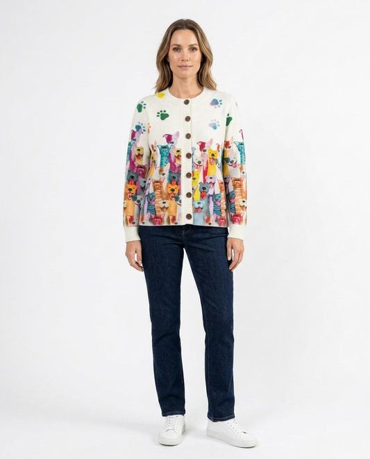 Nord Wear - Yudal | Patterned Button-Front Knit Cardigan Women