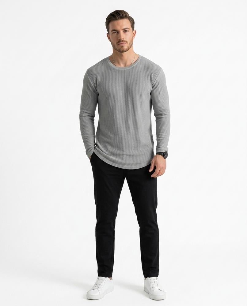 Nord Wear - Rutal | Waffle-Knit Curved-Hem T-Shirt Men
