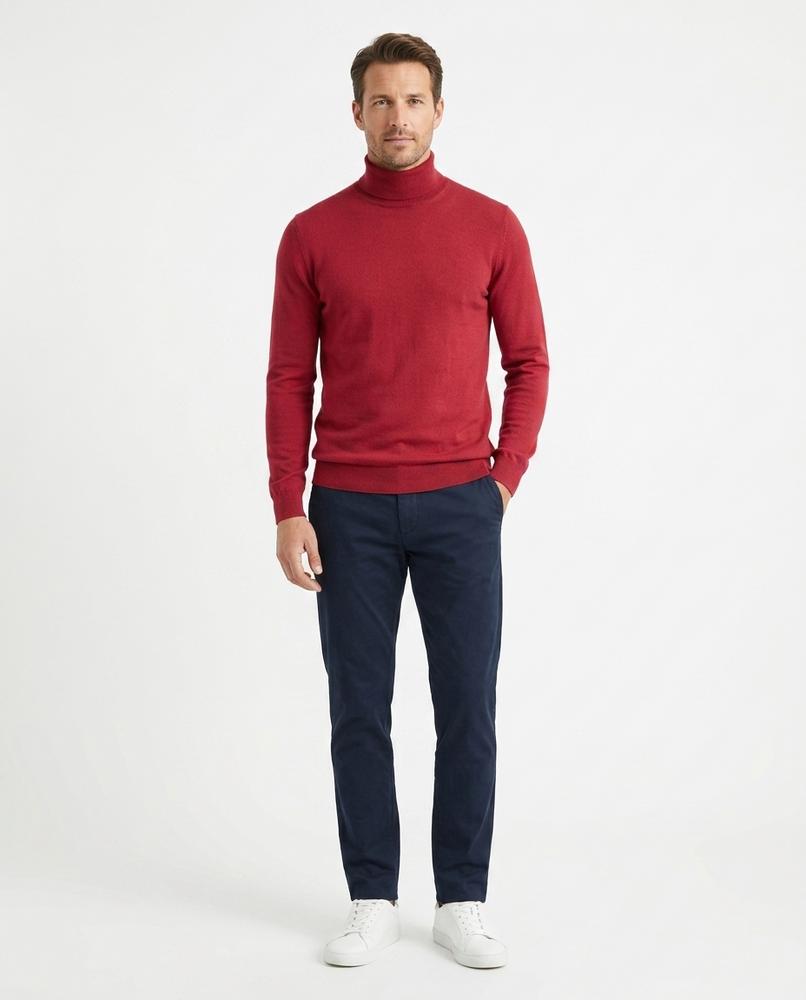 Nord Wear - Cumil | Fine-Knit Long-Sleeved Turtleneck Sweater Men
